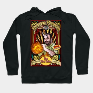 The Fire Eater Sideshow Poster Hoodie
